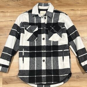 Like New Thread & Supply Plaid Shirt Jacket
